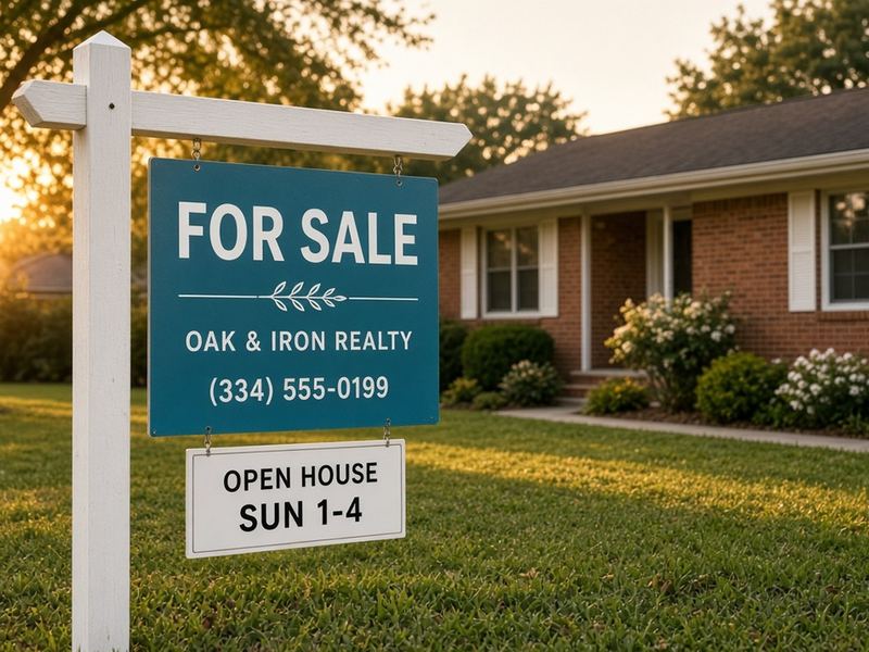 Real Estate Sign by Get Seen Signs